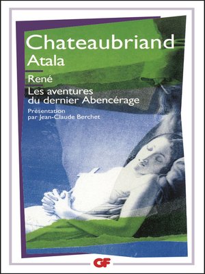 cover image of Atala--René--Les Aventures du dernier Abencérage